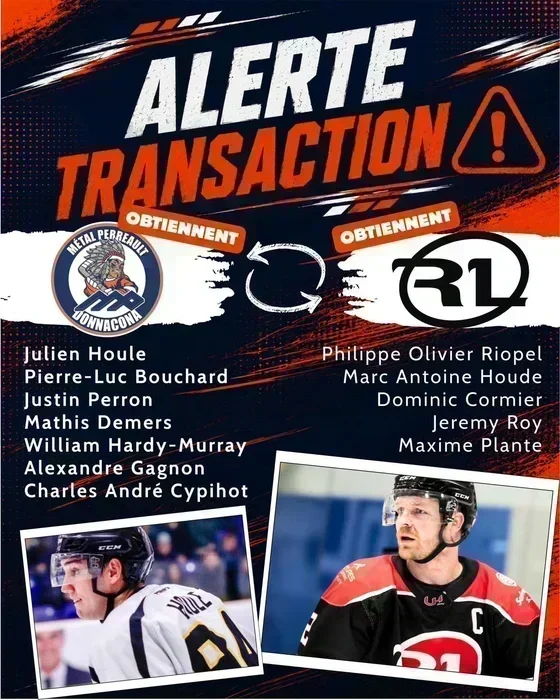 LHSAAAQ, MÉTAL PERREAULT DE DONNACONA, TRANSACTION MAJEURE