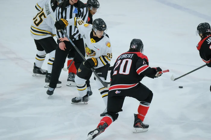 Charles Laforest a mis fin à ce festival offensif en inscrivant un 7e but pour les Huskies.