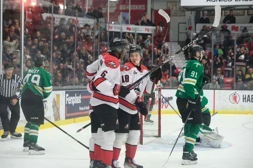 Les Huskies encore trop FORts pour les Foreurs !