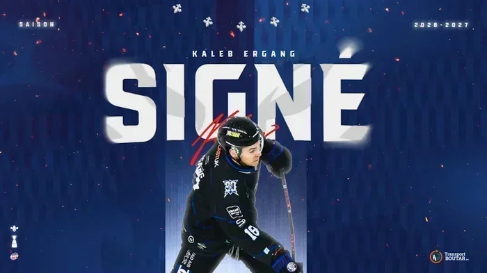 ECHL, UN 11e ATTAQUANT S'AMÈNE AVEC TROIS-RIVIÈRES : KALEB ERGANG SIGNE AVEC LES LIONS
