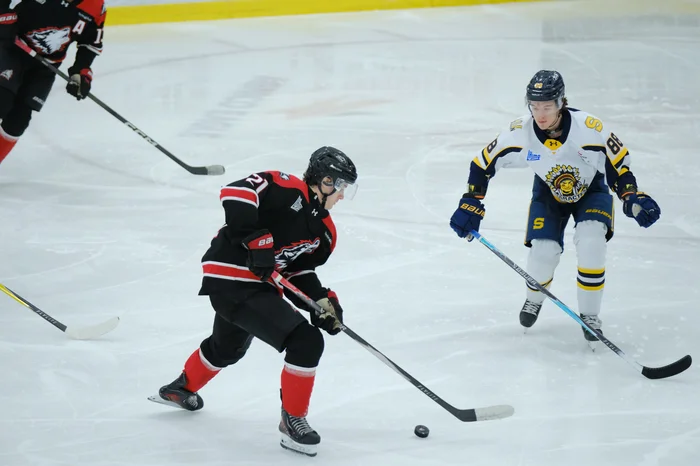 Samuel Rheault a inscrit le premier but des Huskies.