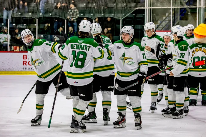 Célébration de la victoire des Foreurs
