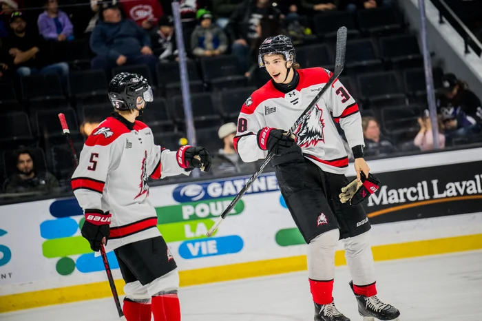 Tristan Langlois a inscrit son premier but en carrière dans la LHJMQ.