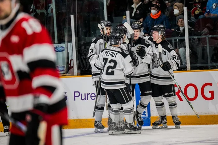 Allie a marqué en avantage numérique pour porter la marque 1-0 pour Gatineau