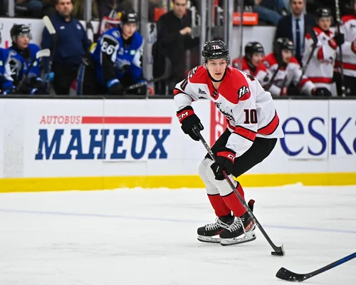 Rémi Gélinas continue sur sa lancée et marque son 17e but de la saison en 16 matchs.