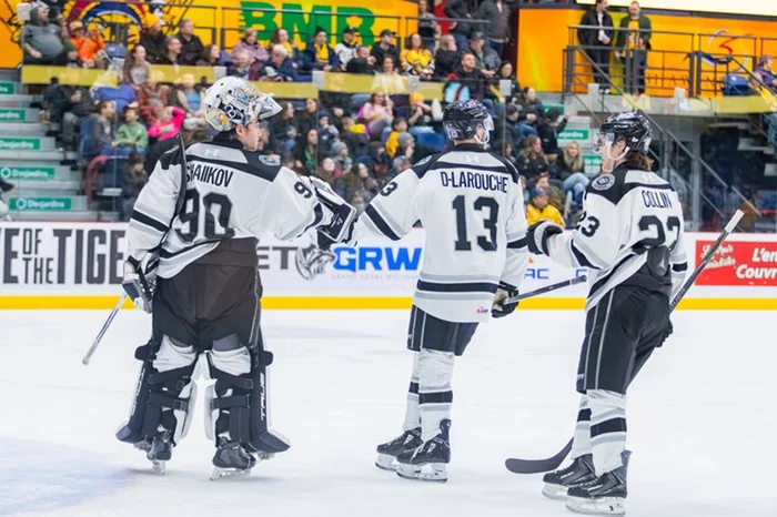Célébration de la victoire Olympiques