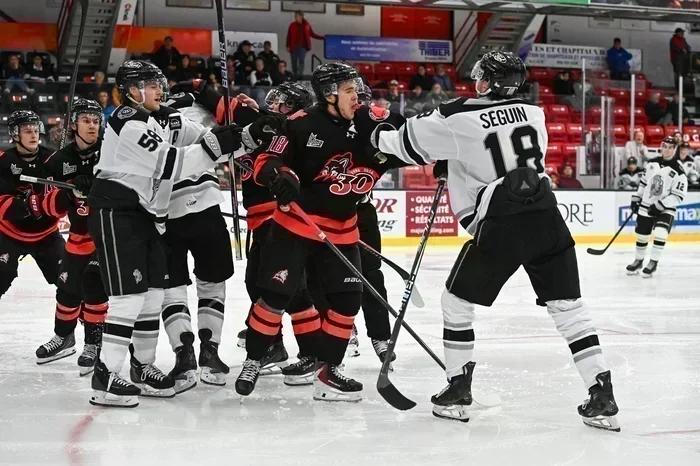 Les Huskies opportunistes contre les Olympiques !