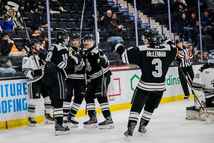 Séguin but célébration