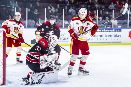 Zach Pelletier a fait face à 33 lancers.