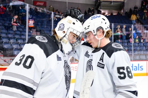 Nathan St-Pierre et Justin Boisselle