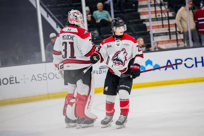 Jayden Pominville but célébration