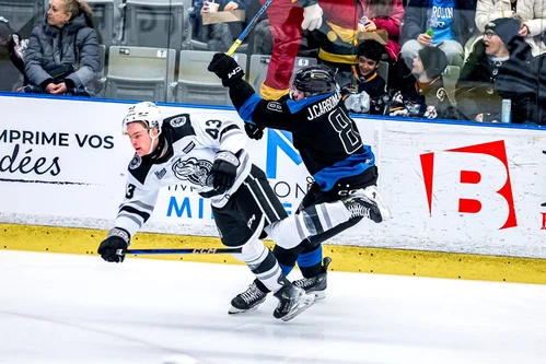 Lukas Kral et Justin Carbonneau