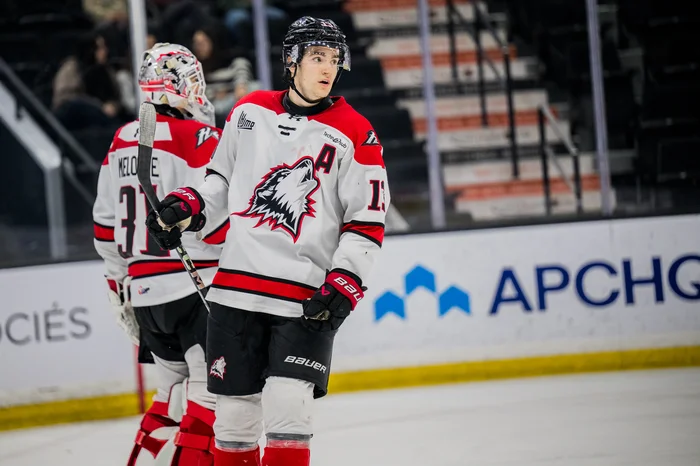 Benjamin Brunelle a été l’un des plus travaillants de la meute dans ce match.