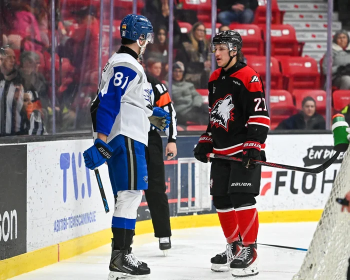 Discussion entre Alexis Lemire et Angelo Fullerton.