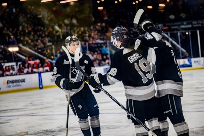 Gaudreau but célébration