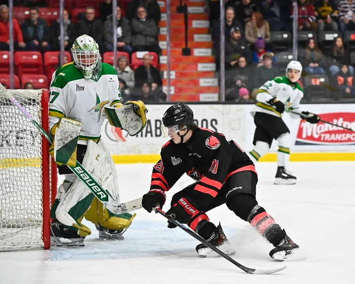 Émile Beaunoyer a fait face à 27 lancers de la meute.