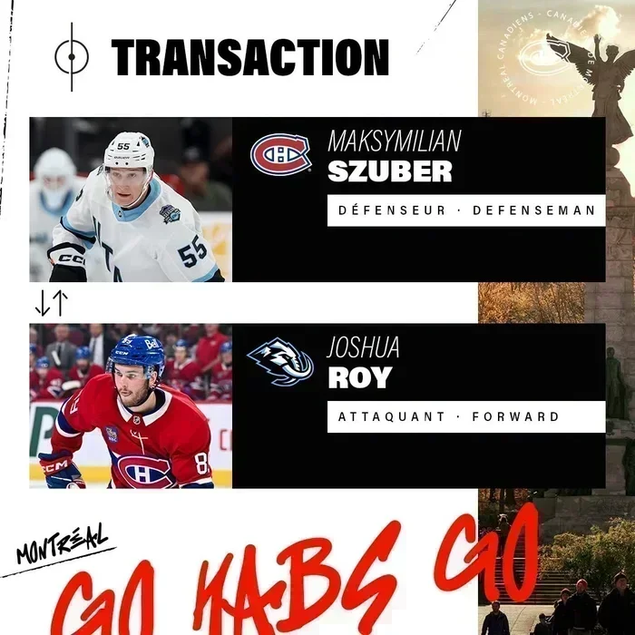Qui est le nouveau venu des Canadiens?