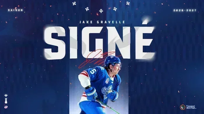JAKE GRAVELLE PROLONGE SON AVENTURE AVEC LES LIONS DE TROIS-RIVIÈRES