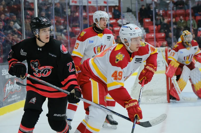 Samuel Rheault a réalisé une assistance sur le but d’Alexis Lemire.