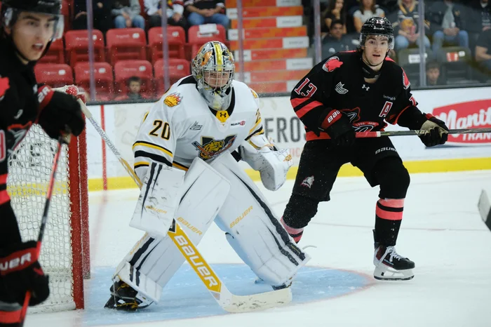 Gabriel D’Aigle a fait face à 42 lancers de la meute.