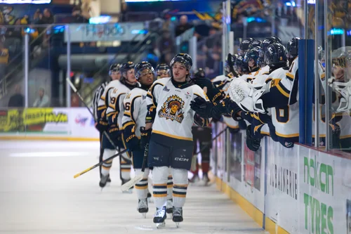 Félix Lacerte a donné le momentum dans le match aux Cataractes suite à sa pénalité, il s’est fait pardonné en inscrivant 2 buts.&nbsp;