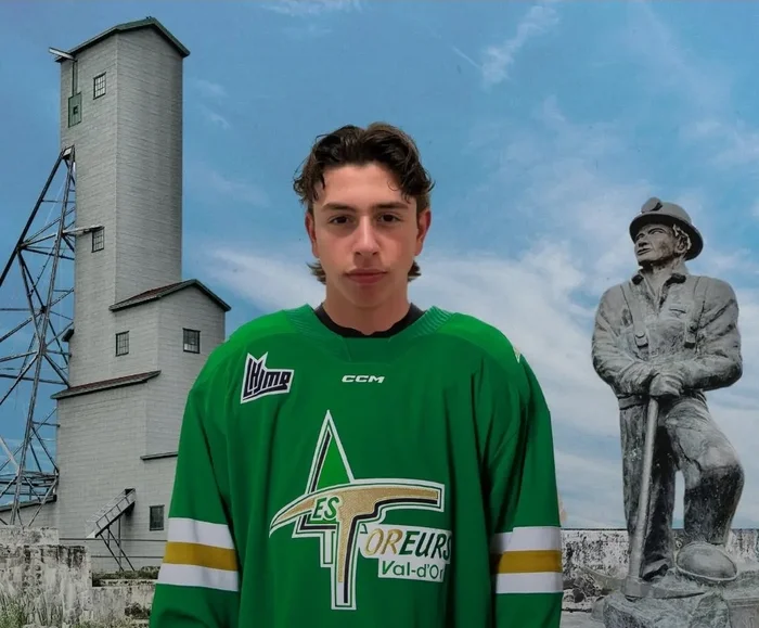 Alex Strug (Crédit photo Dany Germain page Facebook des Foreurs de Val-d'Or 