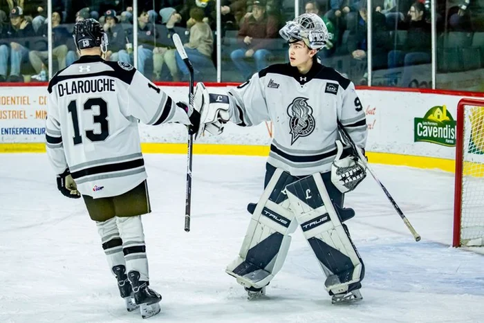 Dumas-Larouche but célébration